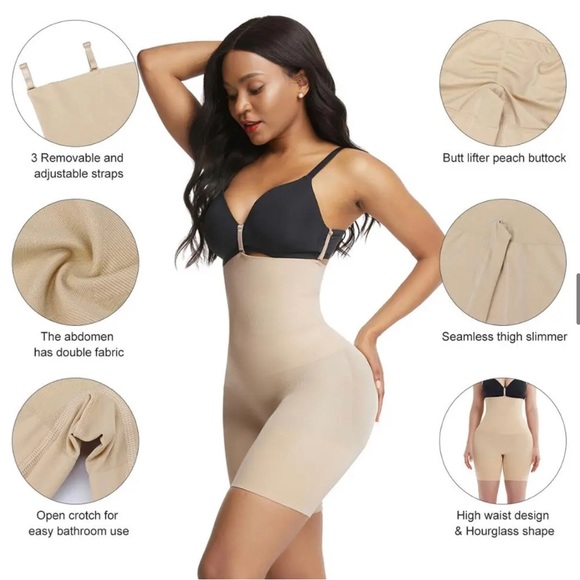 Shapeware Seamless High Waisted Shorts Faja - Picture 11 of 13